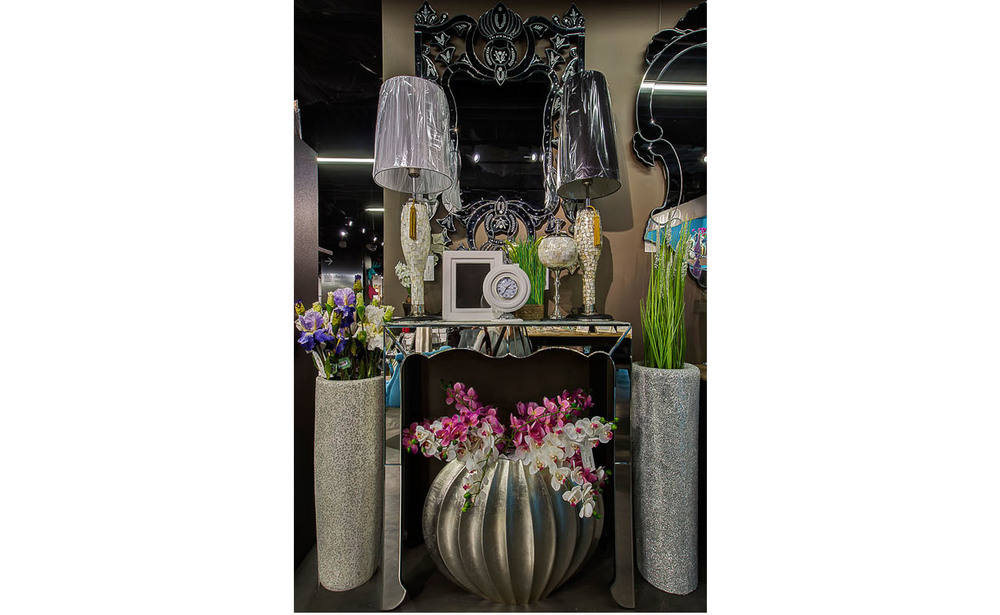 Консоль зеркальная