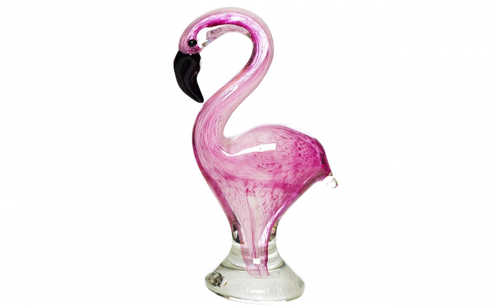 Статуэтка розовый "Фламинго"