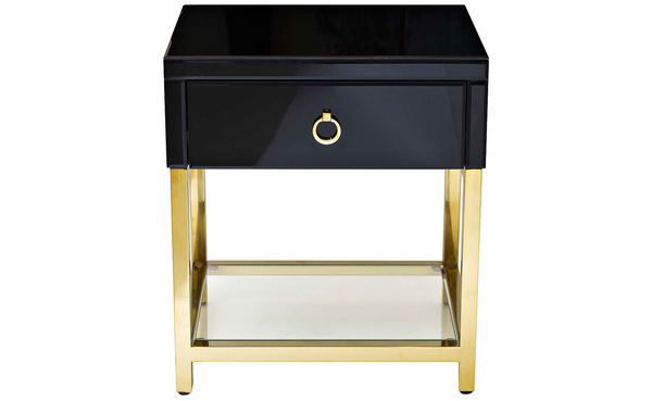 Тумба со стеклянной столешницей