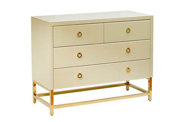 Комод со стеклянной столешницей