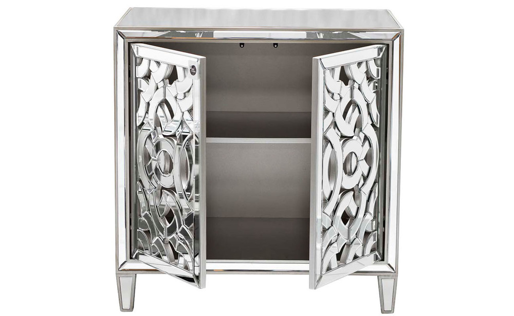 Комод зеркальный