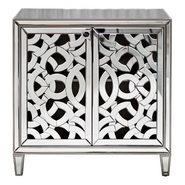 Комод зеркальный