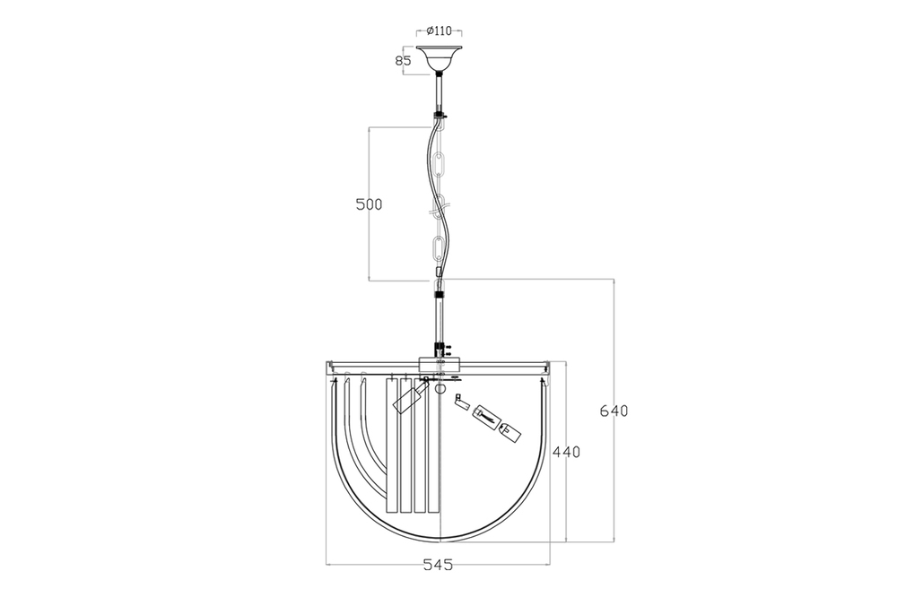 Подвесная люстра