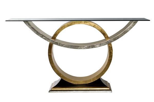 Консоль со стеклом