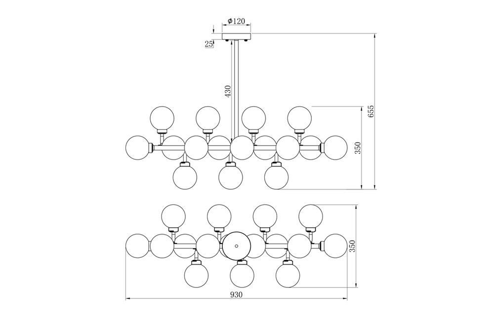 Светильник потолочный