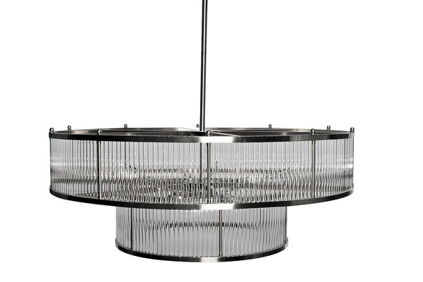 Люстра стеклянная