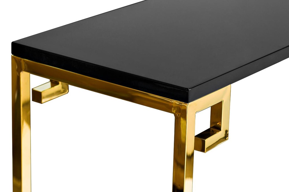 Консоль с черной столешницей