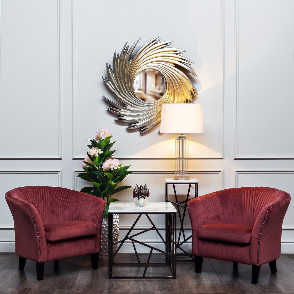 Столик журнальный высокий из мрамора